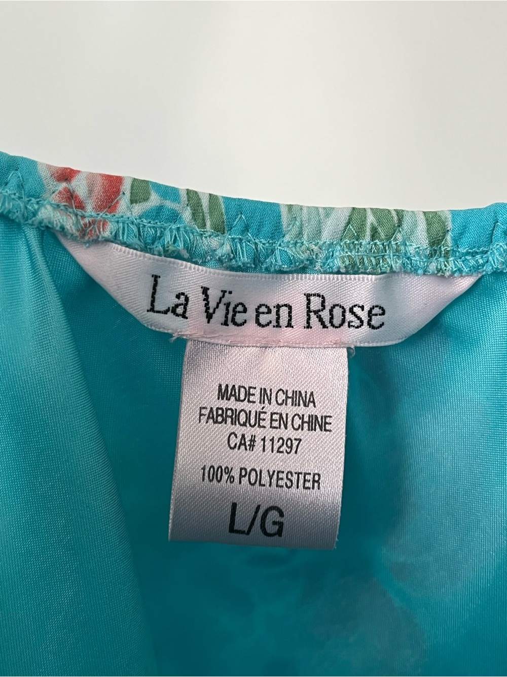 Y2K La Vie En Rose Floral Satin Chemise Slip with Pink Flower Print - Picture 14 of 14